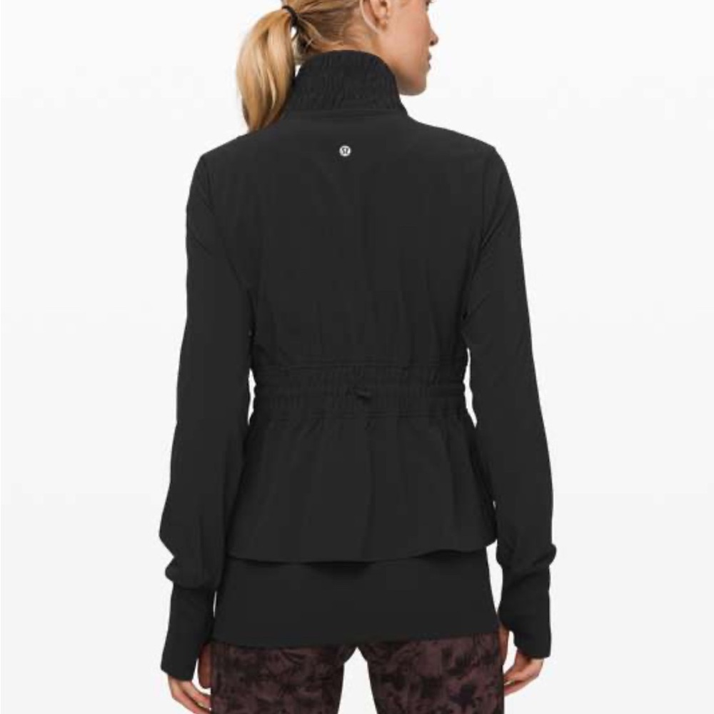 Black Lululemon Zip-Up Jacket